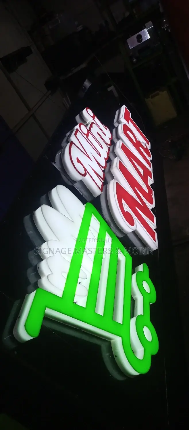 3d 2d Light Box With Background