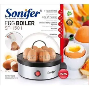 Sonifer Egg Boiler 7 Holes - Silver