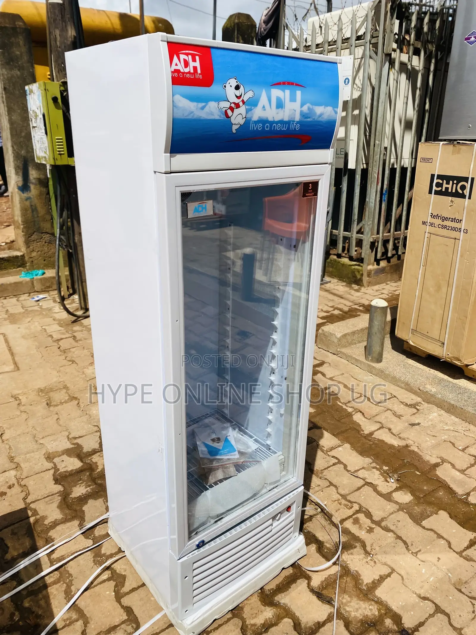 In God We Trust Adh 350L Display Fridge