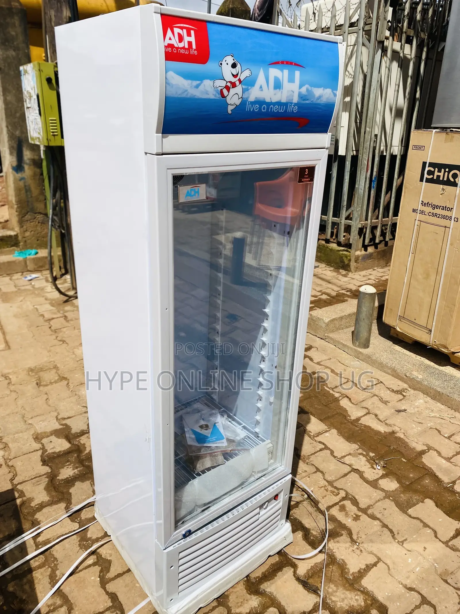 In God We Trust Adh 350L Display Fridge