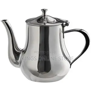 Stainless Steel Tea Pot - Silver