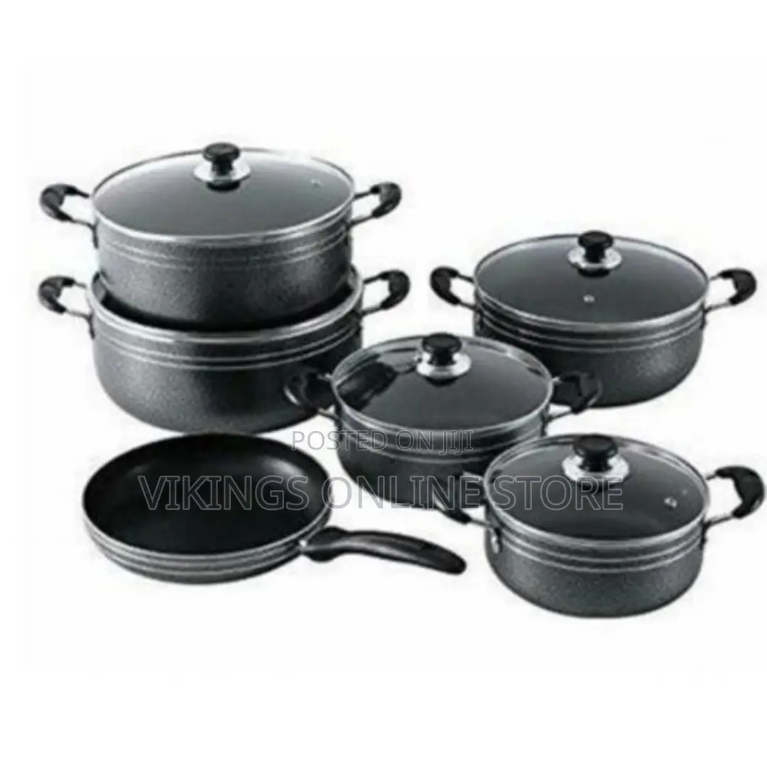 Tornado 6 Piece Tornado Non-Stick Saucepan Cookware Pots,