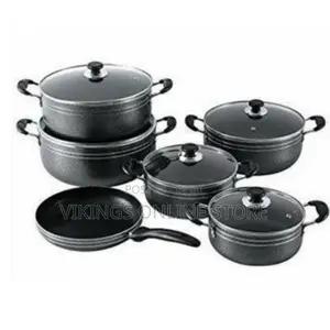 Tornado 6 Piece Tornado Non-Stick Saucepan Cookware Pots,