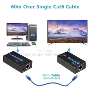 HDMI Rj45 Extender 1080p Audio Video Transmitter Ethernet