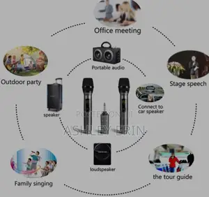 Portable Handheld Wireless Microphone