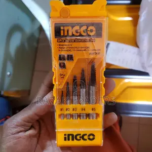 Ingco Screw Extractor Set 5pcs From 1,2,3,4,And 5