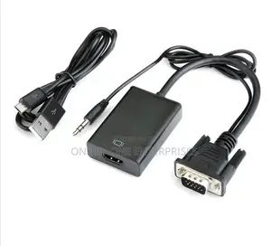 VGA to HDMI Converter Cable With Audio Output USB