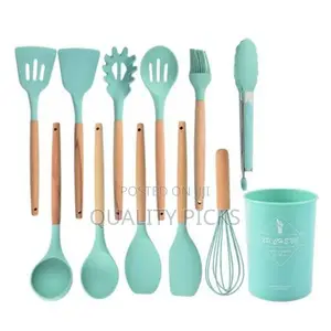 Plastic Silicone Utensils Set
