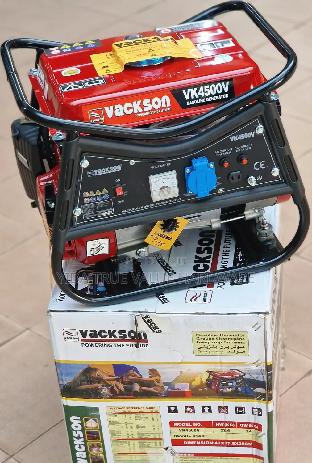 Generator Vackson Vk4500v