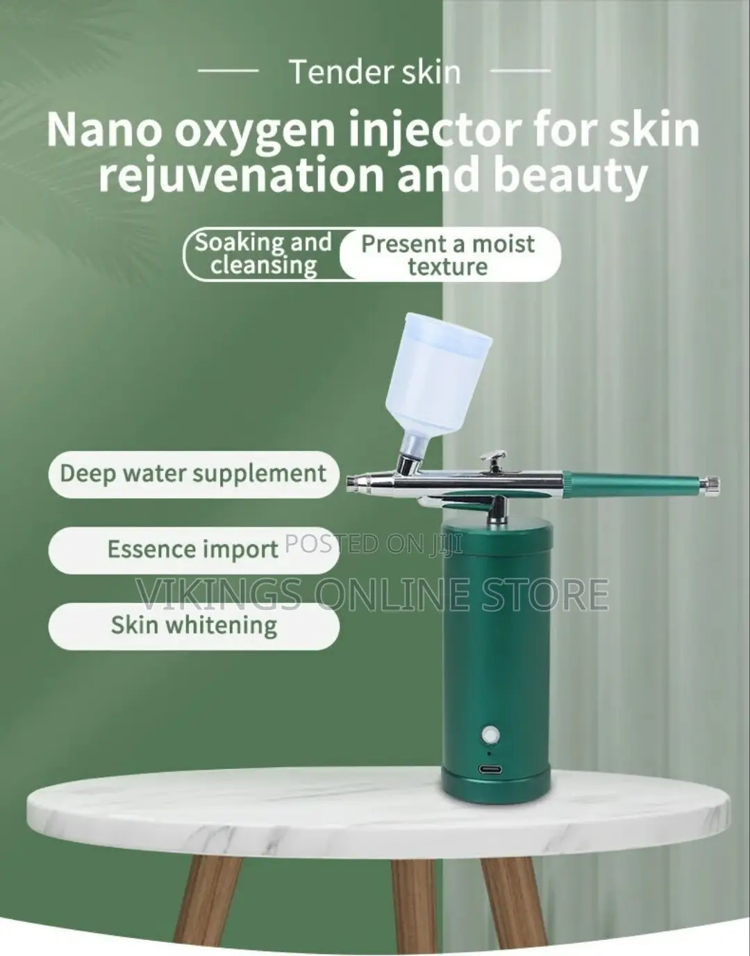 Air Brush Nail Cake Art Spray Gun Oxygen Injector Machine