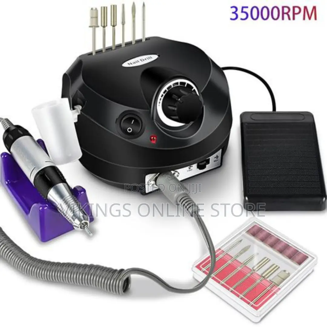Electric Nail Drill Machine With Mill Cutter Sets