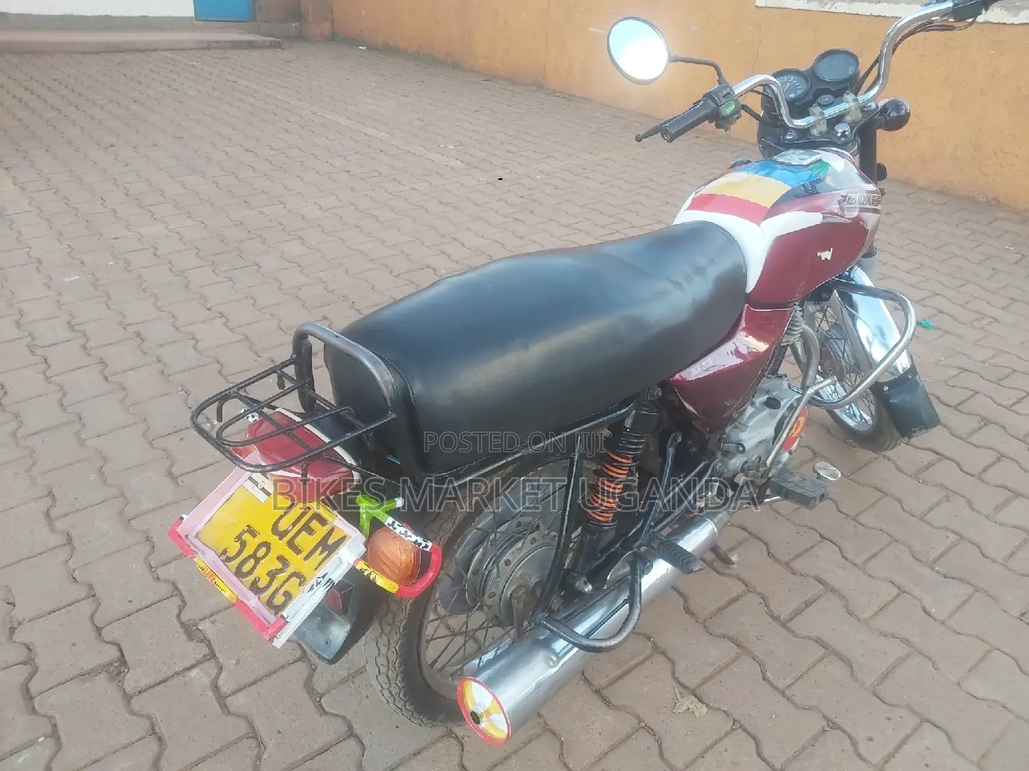 Bajaj Boxer 2017 Red