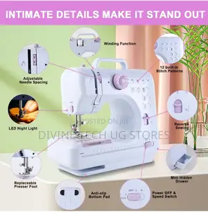 Mini Sewing Machine --12 Built-in Stitch Patterns