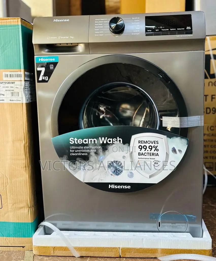Hisense Frontloader Washing Machine With 7kg Washer