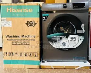 Hisense 7 Kilograms Washing Machine (Titanium Gray)