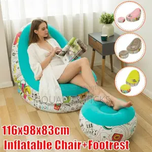 Inflatable Air Sofa Chair..Red.Black