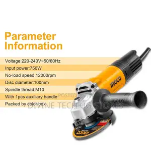 INGCO Angle Grinder 750w
