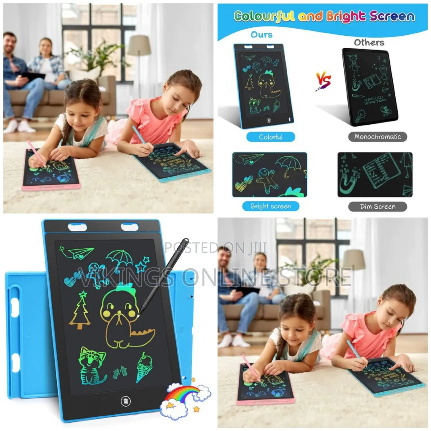12 Inch LCD Writing Tablet Drawing Pads for Kids