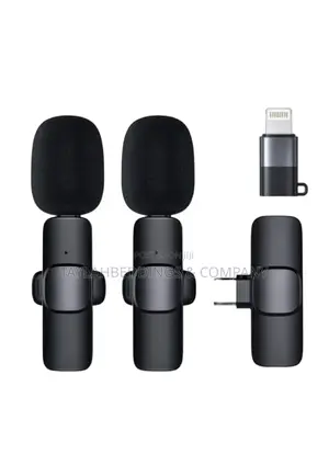  Double Wireless Lavalier Microphone for iPhone Type C