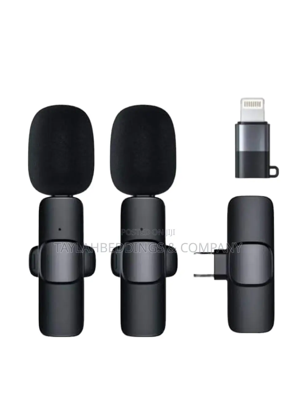  Double Wireless Lavalier Microphone for iPhone Type C