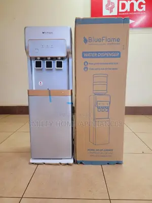 Blueframe Water Dispenser With a Refrigerator