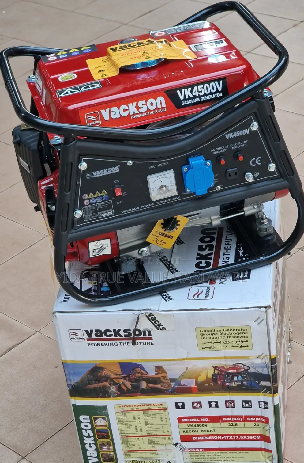 Generator 4 Stroke Engine 100%