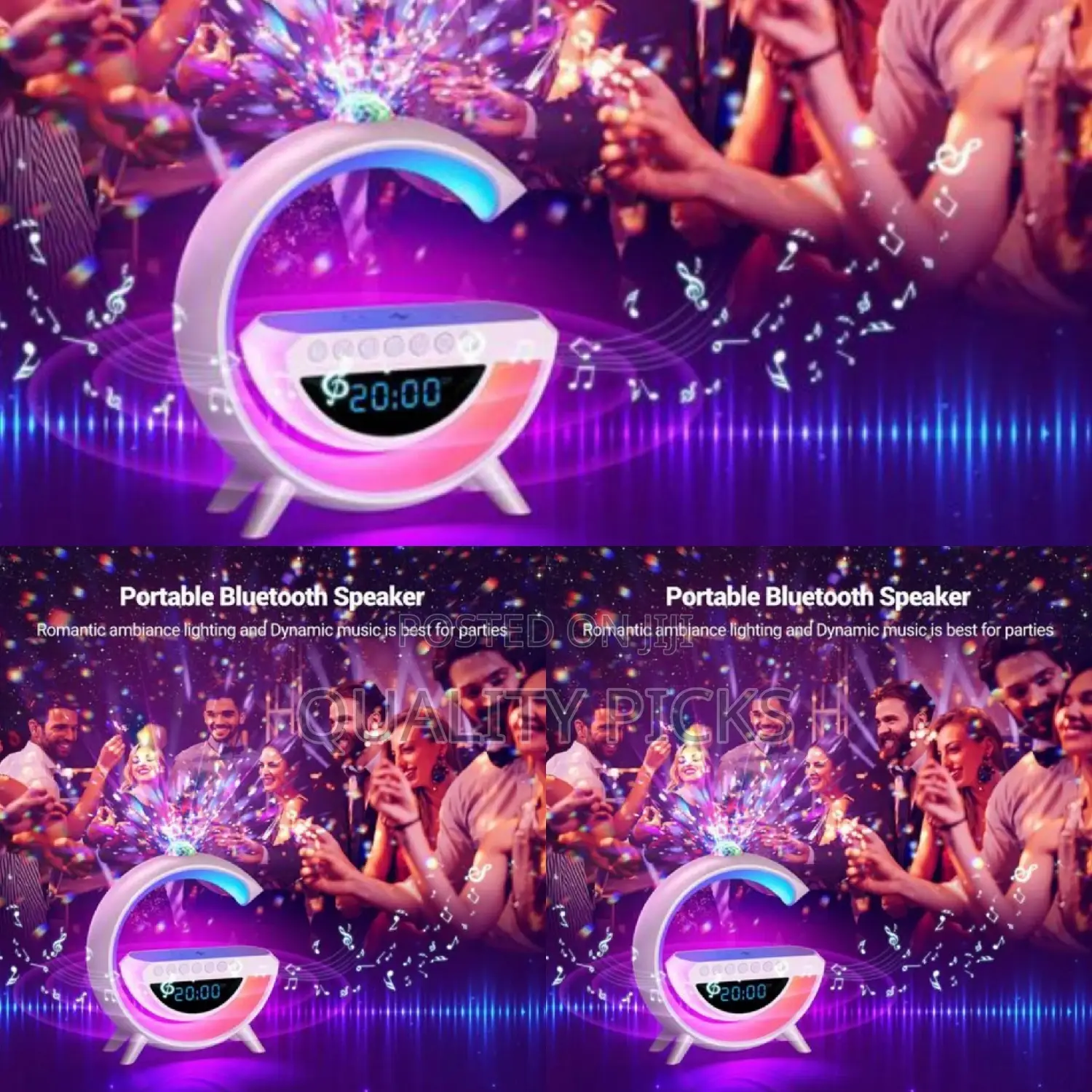 Electric Wireless Charging Speaker