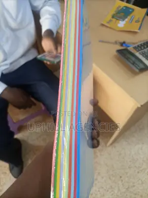Colored Reams of Papers