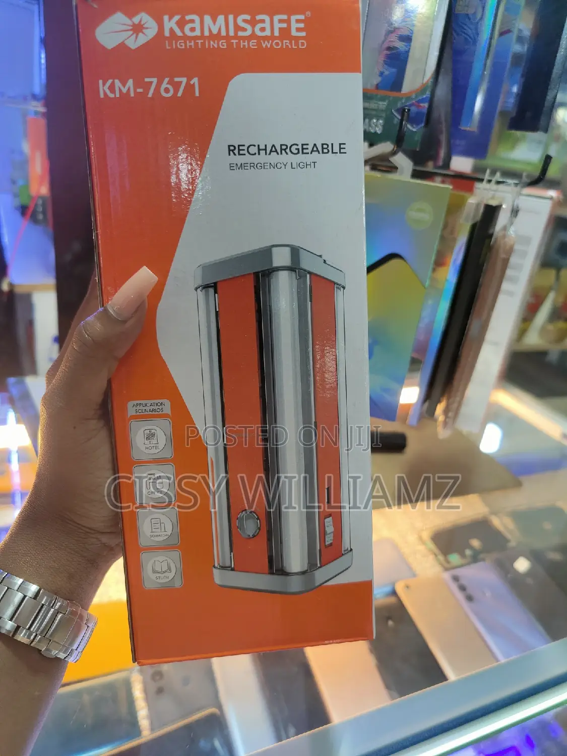 Kamisafe Light/Kamisafe Rechargeable Light/Emergency Light