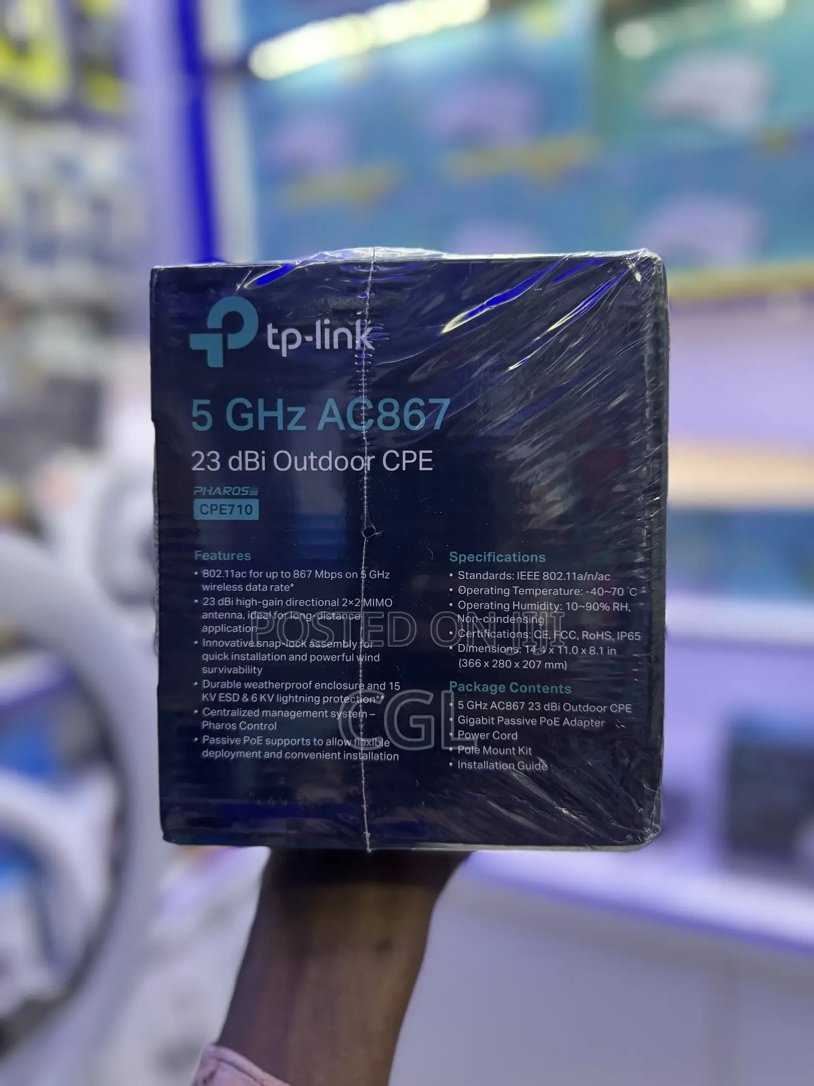 Tplink Outdoor Router Cpe710 Tp Link Cpe710 Acesspoint