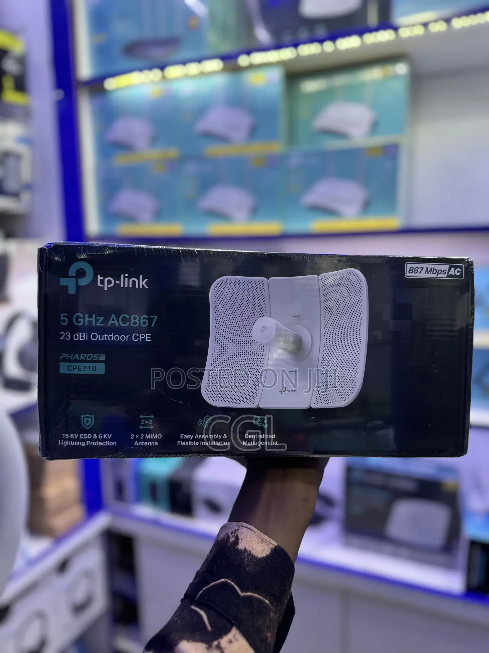 Tplink Outdoor Router Cpe710 Tp Link Cpe710 Acesspoint