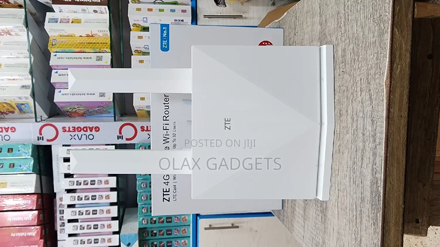 ZTE 4G Mobile Wi-Fi Router Pro- Lycamobile, Airtel, MTN