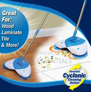 New Design Hurricane Spin Broom