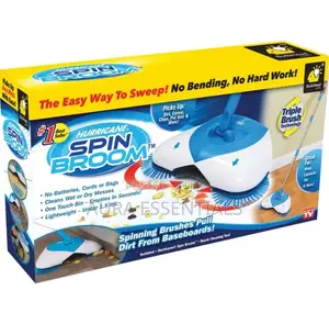 New Design Hurricane Spin Broom