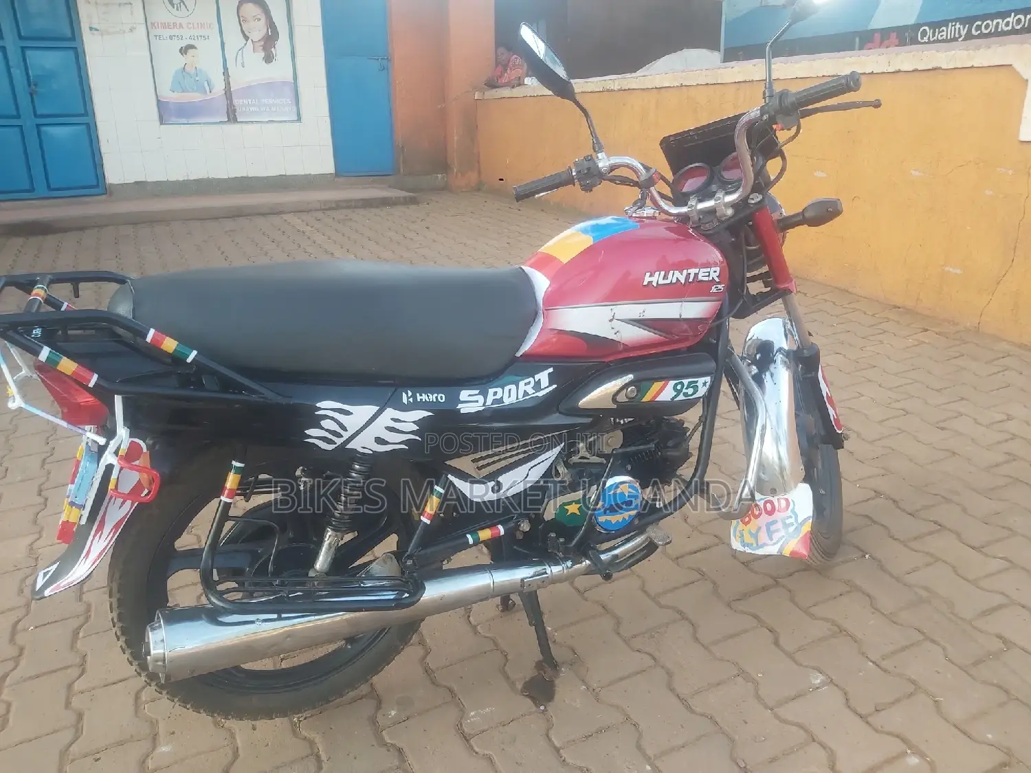 Hero Hunter 125 2020 Red