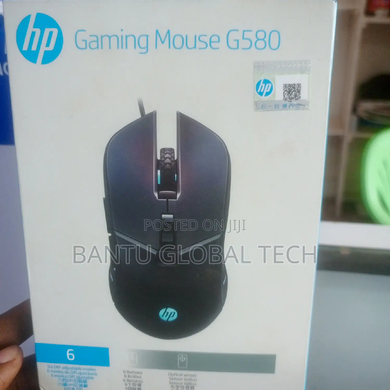 Original Hp Gaming Mouse G580