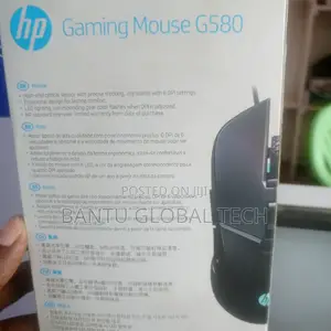 Original Hp Gaming Mouse G580