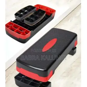 Adjustable Fitness Aerobic Non _Slip Cardio Pedal Stepper