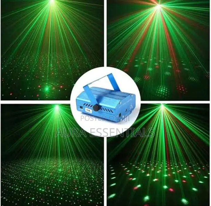Twinkling Star Laser Lighting Mini Stage Light