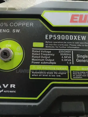 Generator 5KV Euro Power Key State