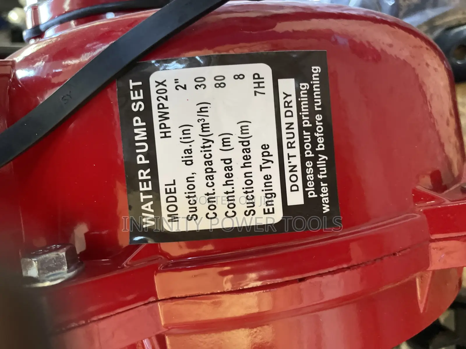 High Pressure Irrigation Pump 2” Easy Power