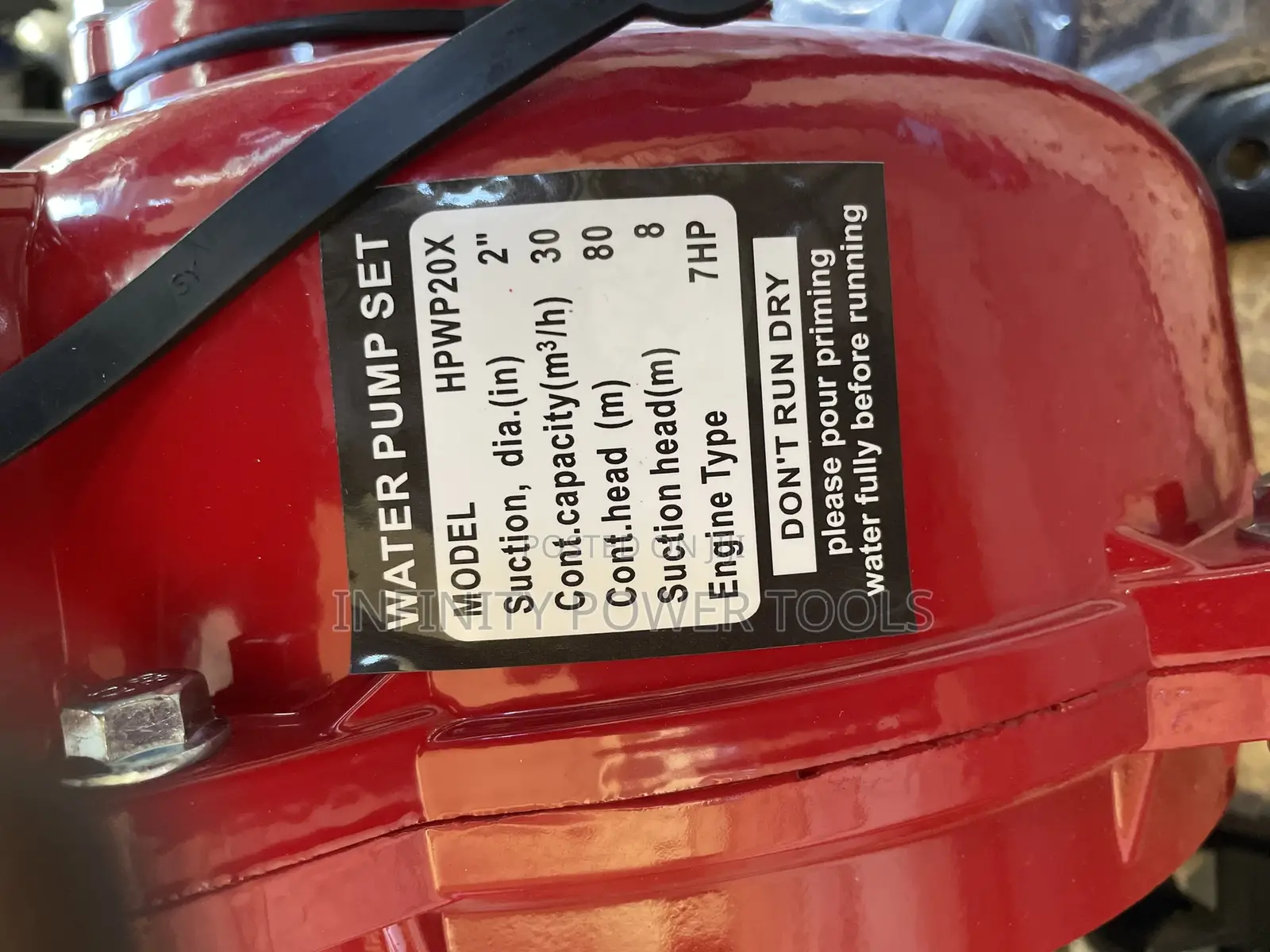 High Pressure Irrigation Pump 2” Easy Power