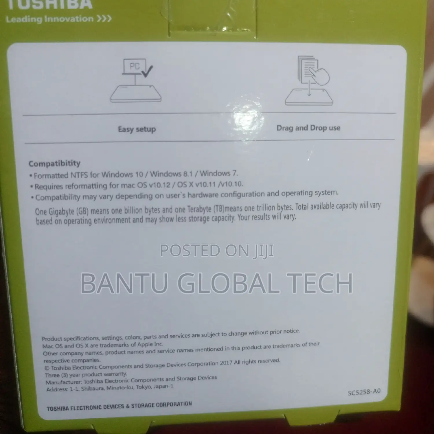 External 3.0 Hard Drive 500GB