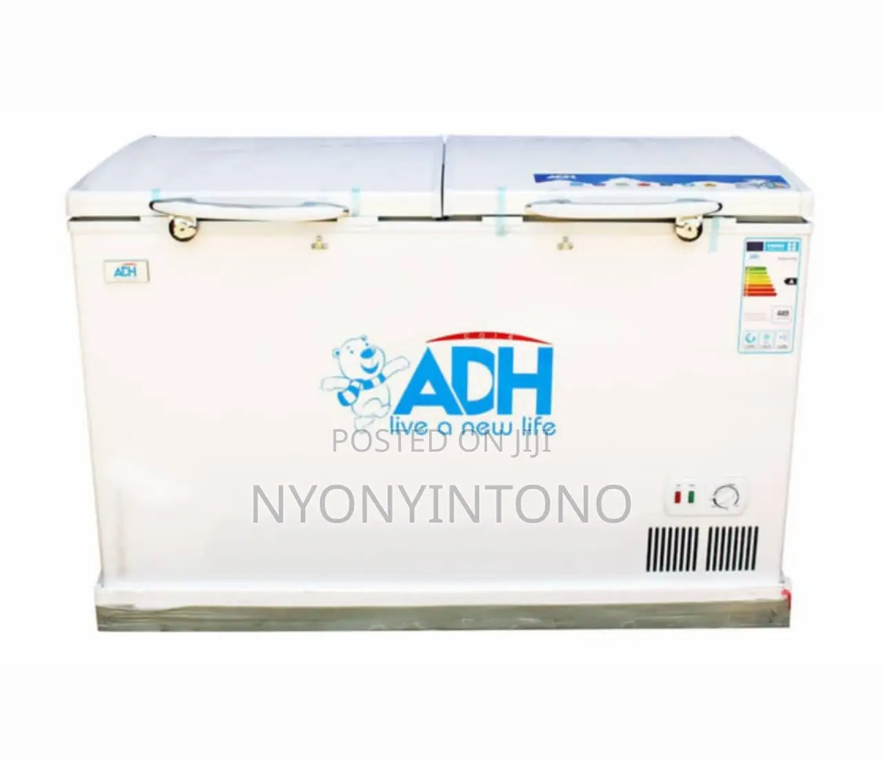 ADH 500litres Double Door Deep Freezer