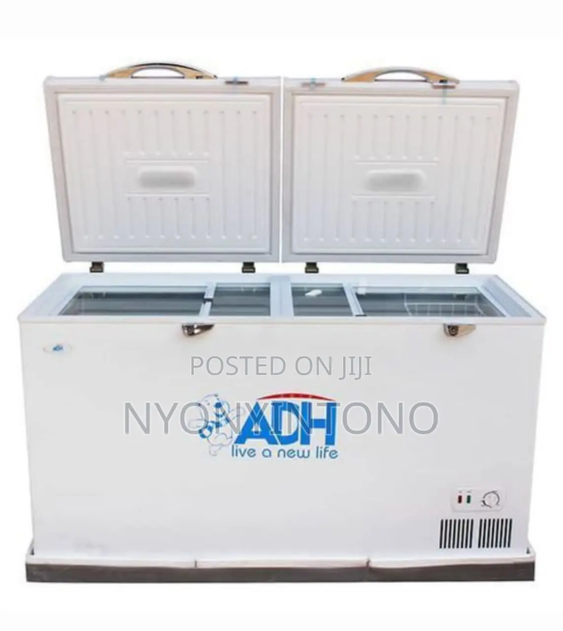 ADH 500litres Commercial Deep Freezer With 2 Doors.