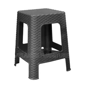 Plastic Black Stool