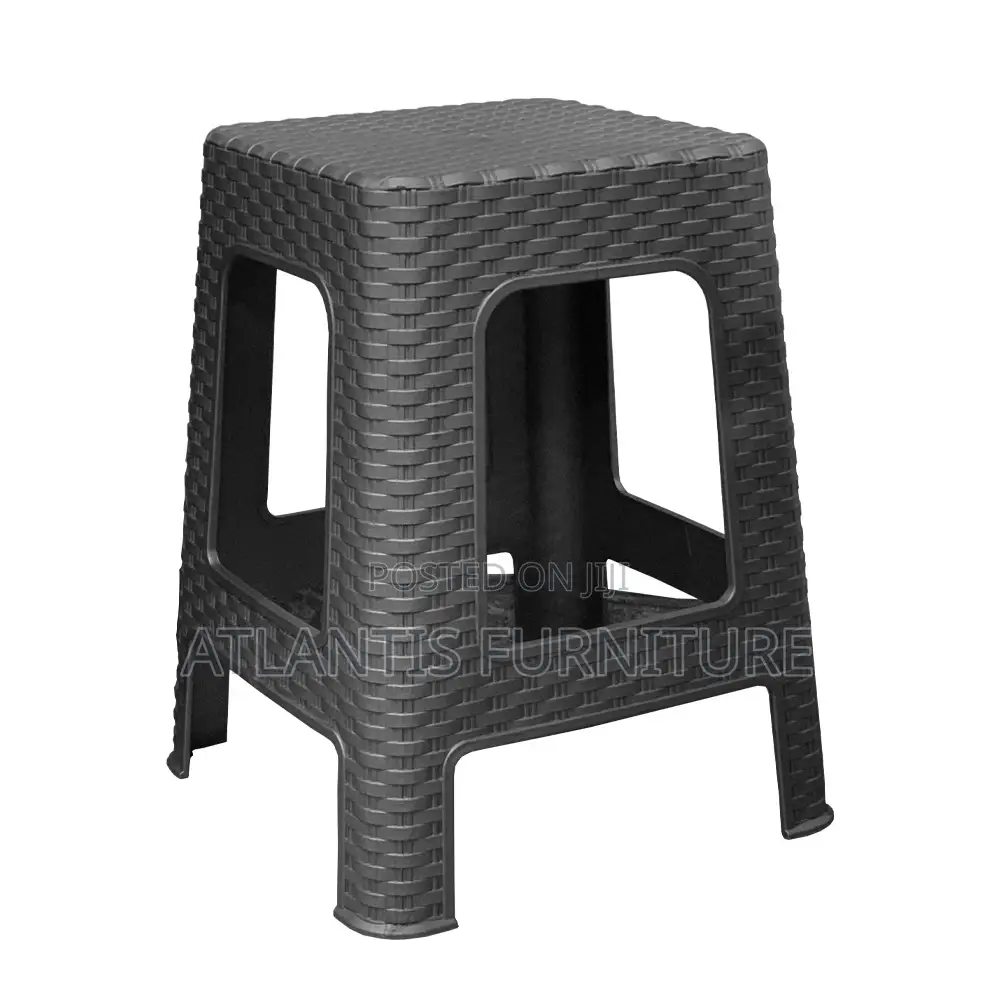 Plastic Black Stool
