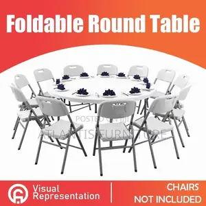 Foldable Round Table Only