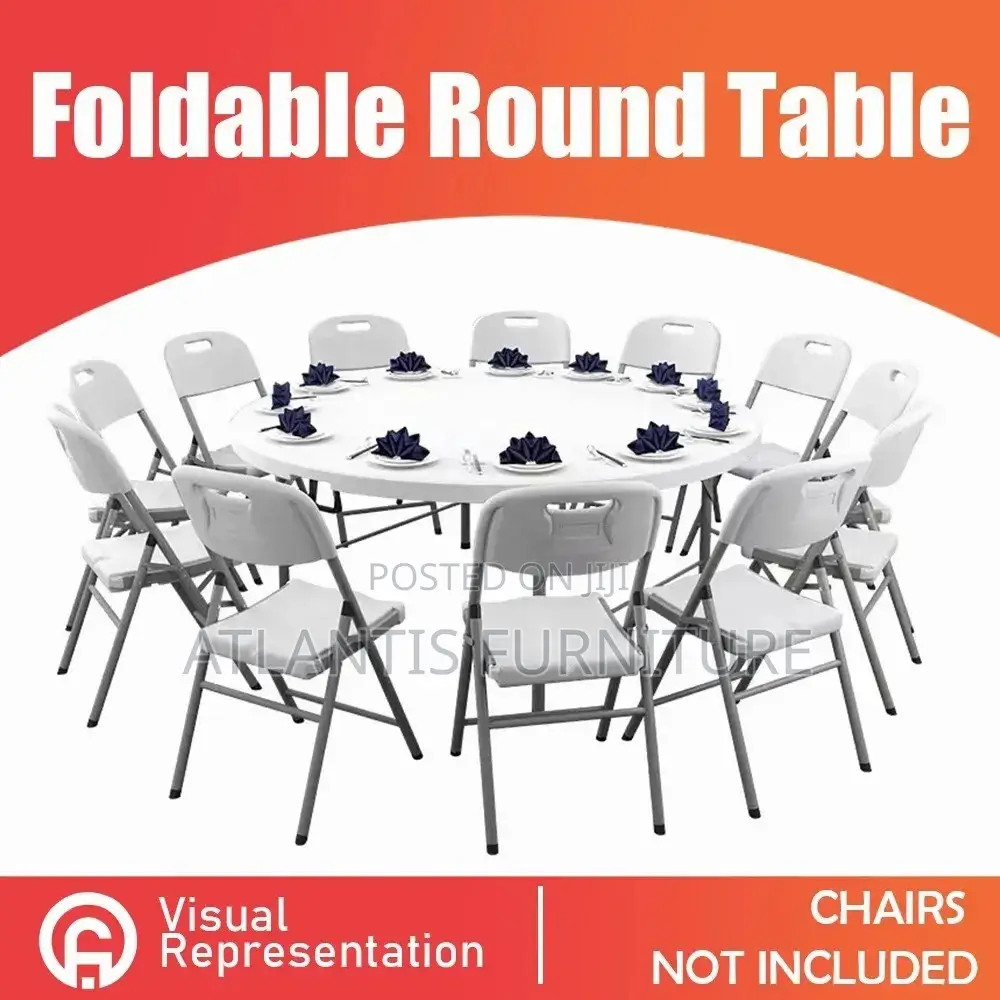 Foldable Round Table Only