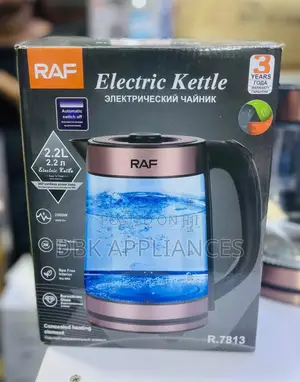 Raf 2.2L Electric Glass Kettle 2000W